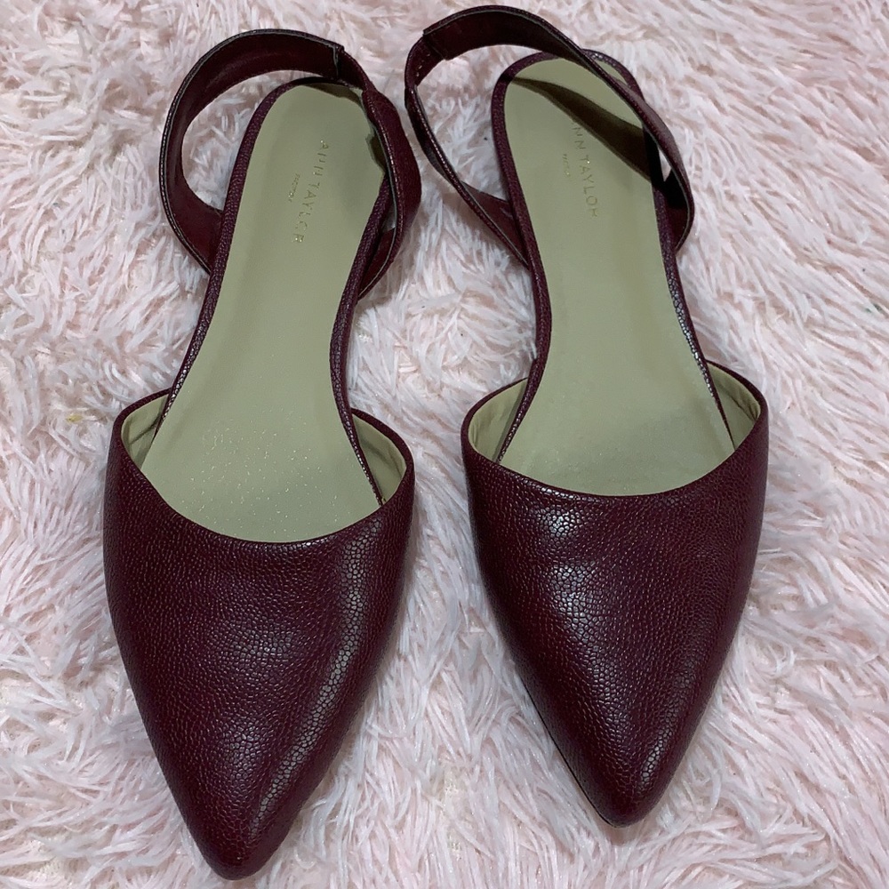 Ann Taylor Slingback shoes